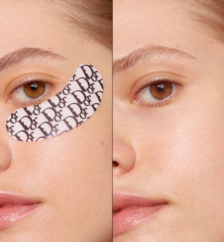 dior eye parches|dior eye reviver patches.